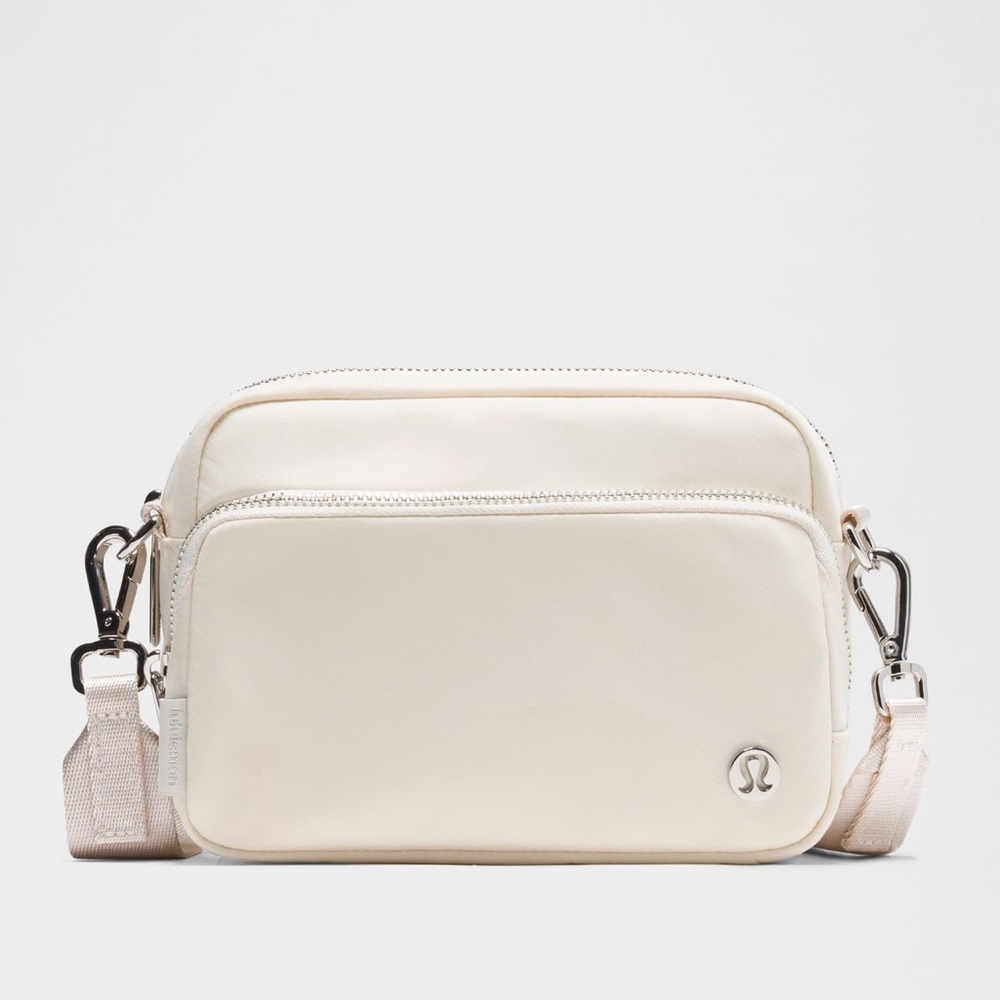 NWT lululemon athletica Classic White Crossbody Bag